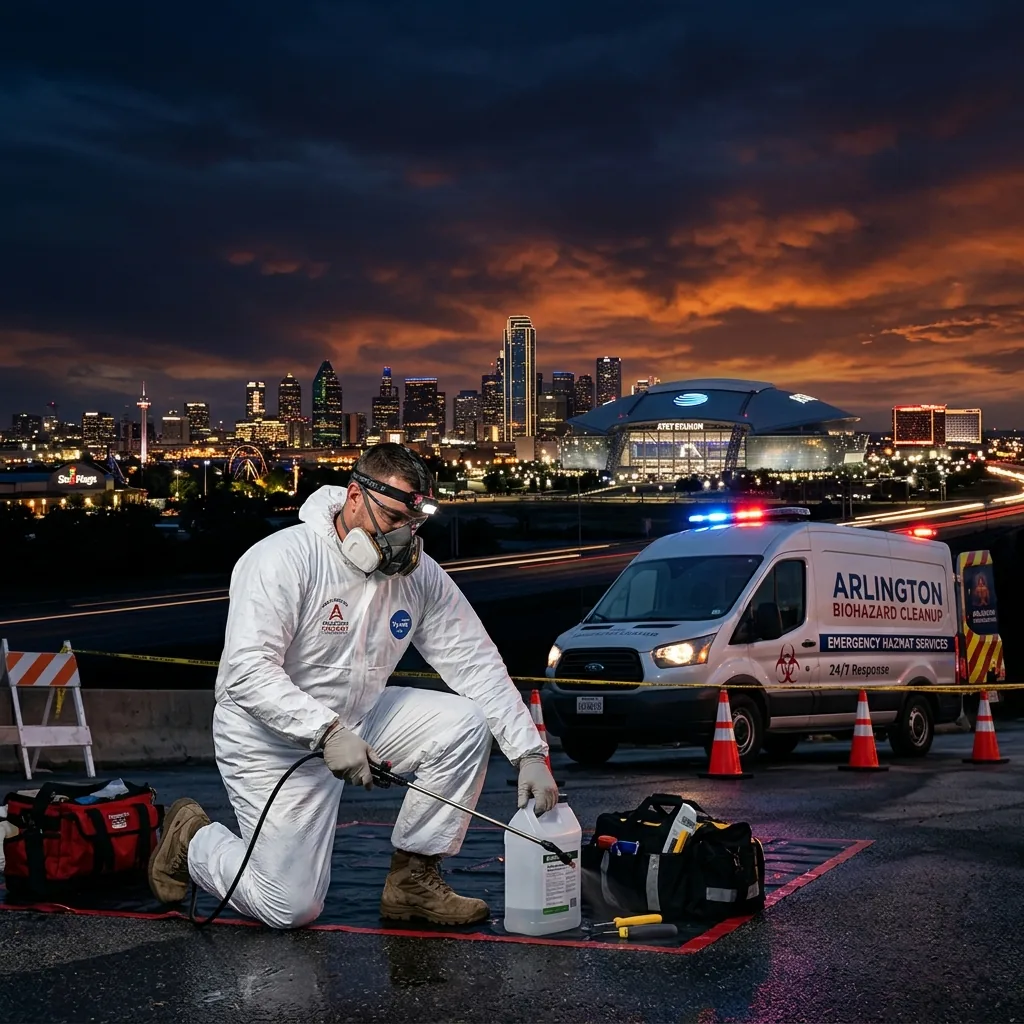 Biohazard Cleanup Blog Fort Worth - Biohazard cleanup Arlington TX — crime scene death and trauma cleanup serving all Arlington neighborhoods